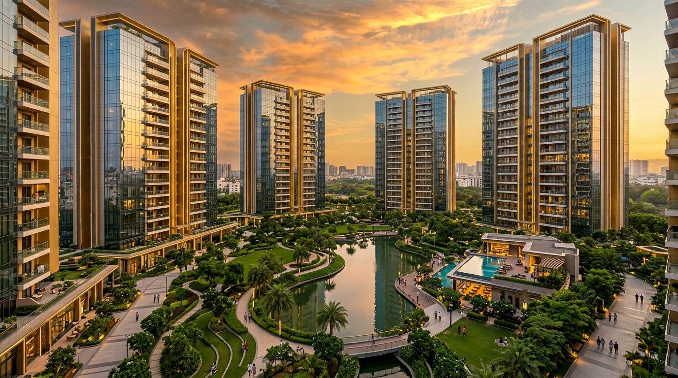 Lodha Beaumont Estate floor plans and brochure